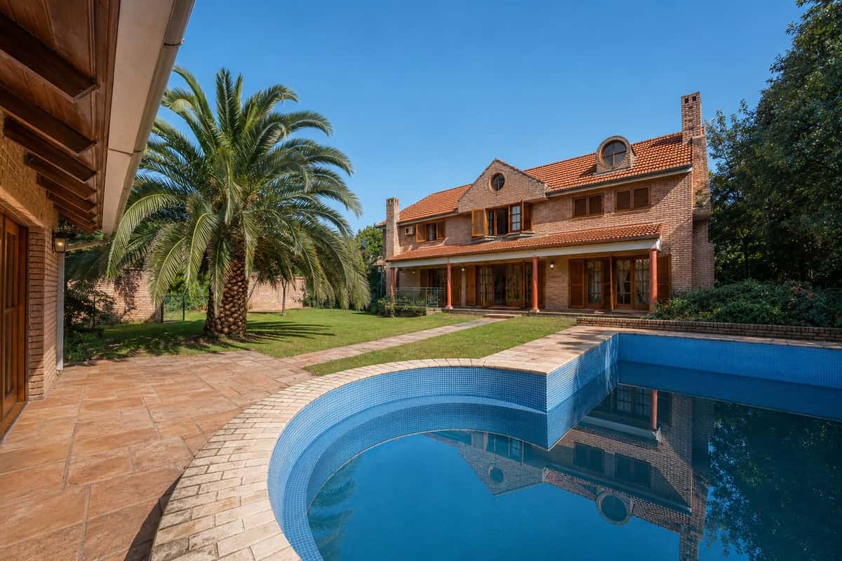 Residencia sobre Av. Lisboa · Vista al Golf